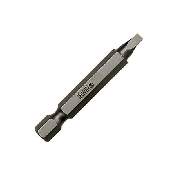Hanson Power Bit, No. 2 Square Recess, 2-Piece Design, 1/4 in. Hex Shank with Groove, 1-15/16 in. Long (Bul 93239